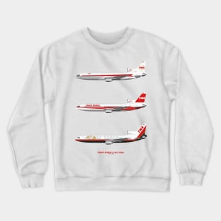 TWA tristars Crewneck Sweatshirt